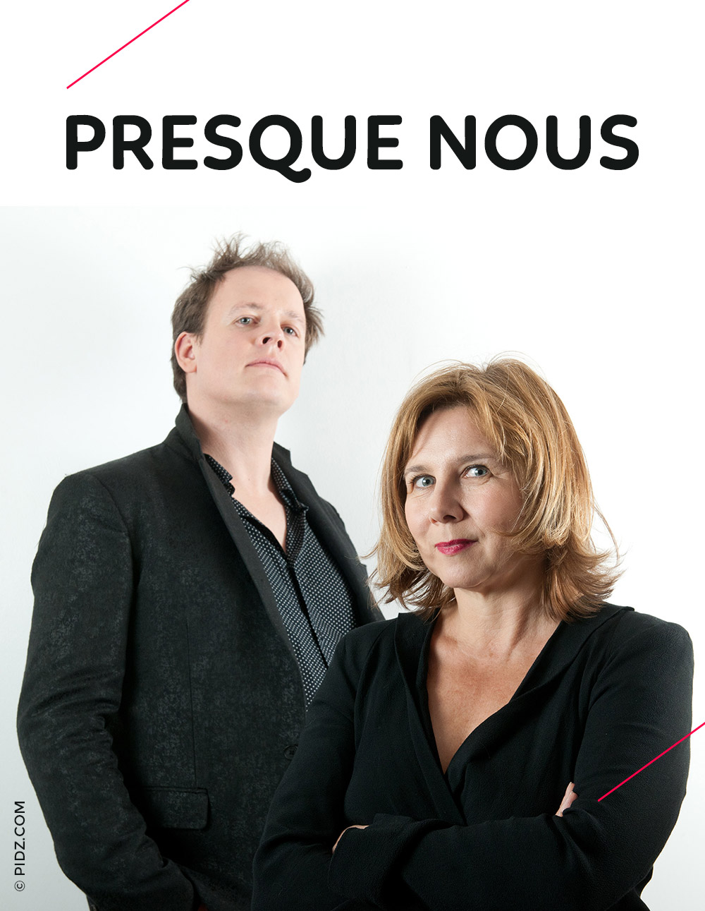 Presque nous - spectacle en duo avec Sophie Forte - Thibaud Defever - photo : Pidz.com